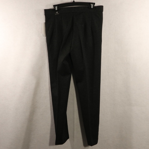 Amanda & Chelsea Black Knit Slim Legs Pants Sz 12 - Picture 5 of 8